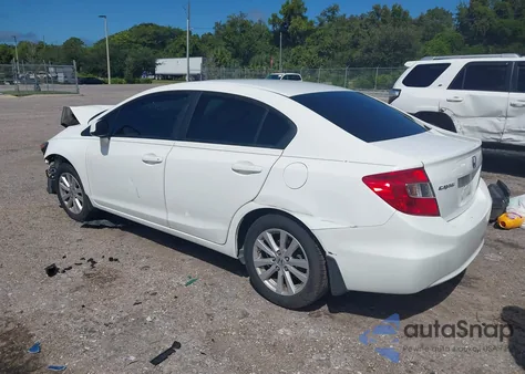 2012 Honda Civic Ex-L from USA, damaged, VIN 19XFB2F96CE023817